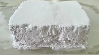 Wet & Crispy Huge Soda Block | Snowy Texture Baking Soda ASMR