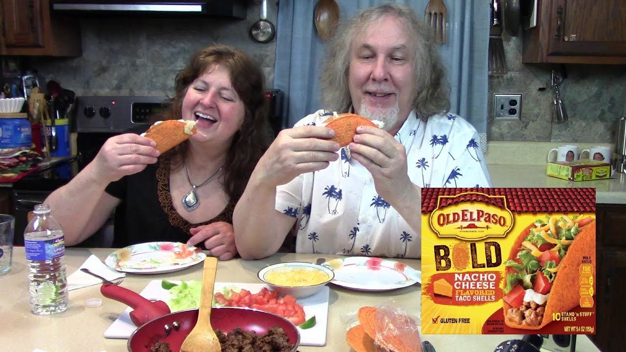 Taco Tuesday Old El Paso Nacho Cheese Flat Bottom Shells Youtube