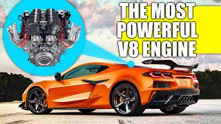 The Most Powerful V8 Engine Ever (Naturally Aspirated)  2023 Corvette Z06