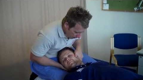 How to perform a Grade 5 Manipulation for the Upper Cervical Spine (Osteopathic HVT)