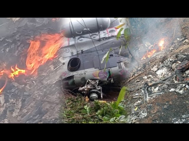 🚨 Tragedy in the Skies!💔 First Scenes from Ghana Armed Forces Helicopter Crash Emerge 😱🇬🇭 - YouTube