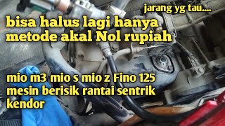 Solution for Mio m3 rough engine due to very loose crankshaft/catch chain @ozziechanel