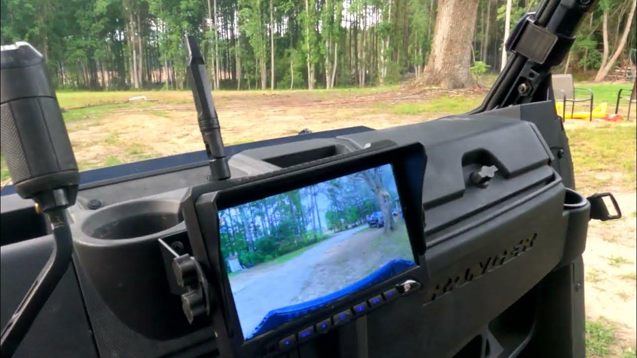 THE POLARIS RANGER GETS A SZFXT BACKUP CAMERA AND 7" SCREEN!! YouTube