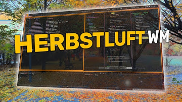 Herbstluft WM - der etwas andere Tiling Window Manager | #linux #herbstluftwm
