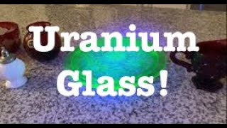 Uranium And Milk Glass