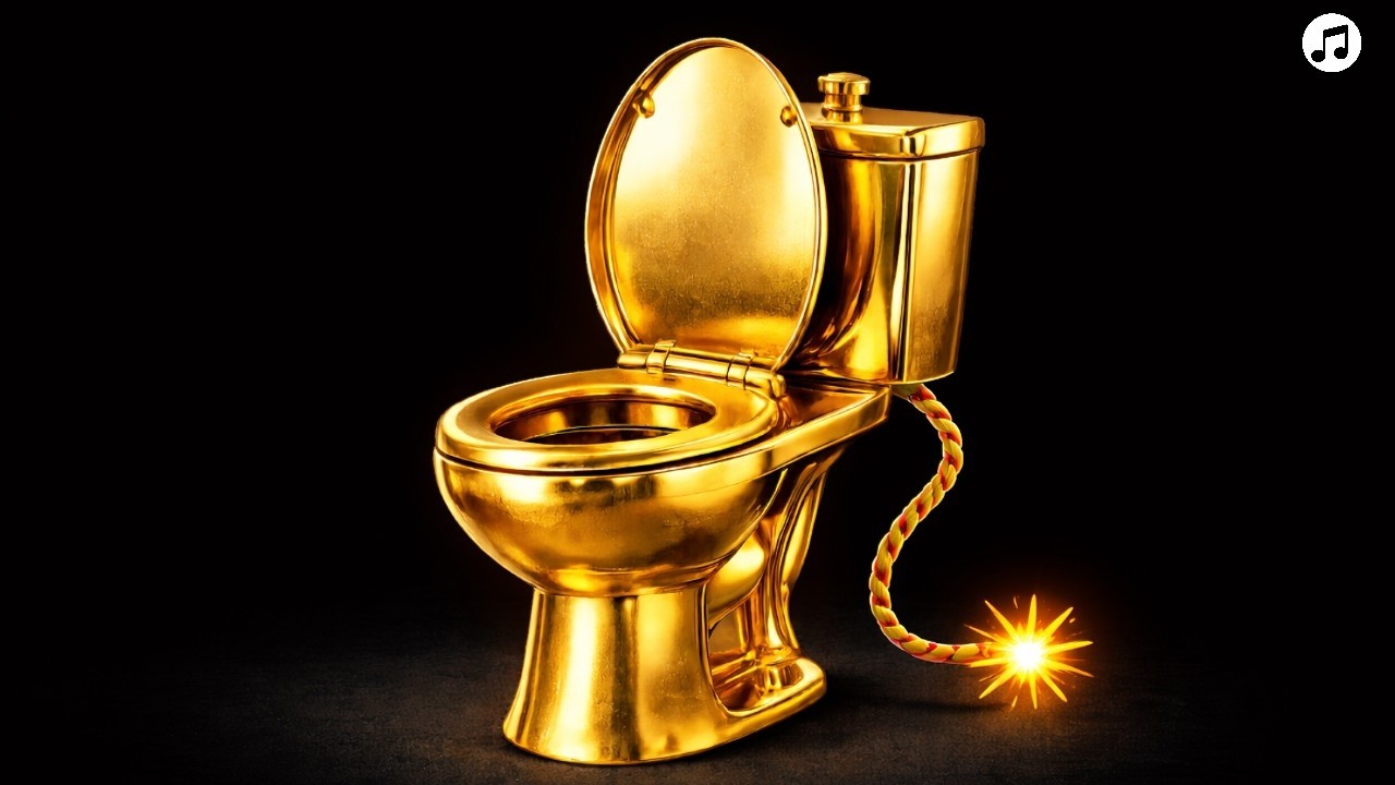 5 Minute Timer Bomb GOLDEN TOILET 🚽✨