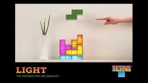 Tetris Stackable Led Lamp