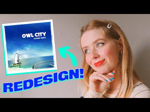 Student Work: Owl City Ocean Eyes Album Cover Re-Work :: Behance