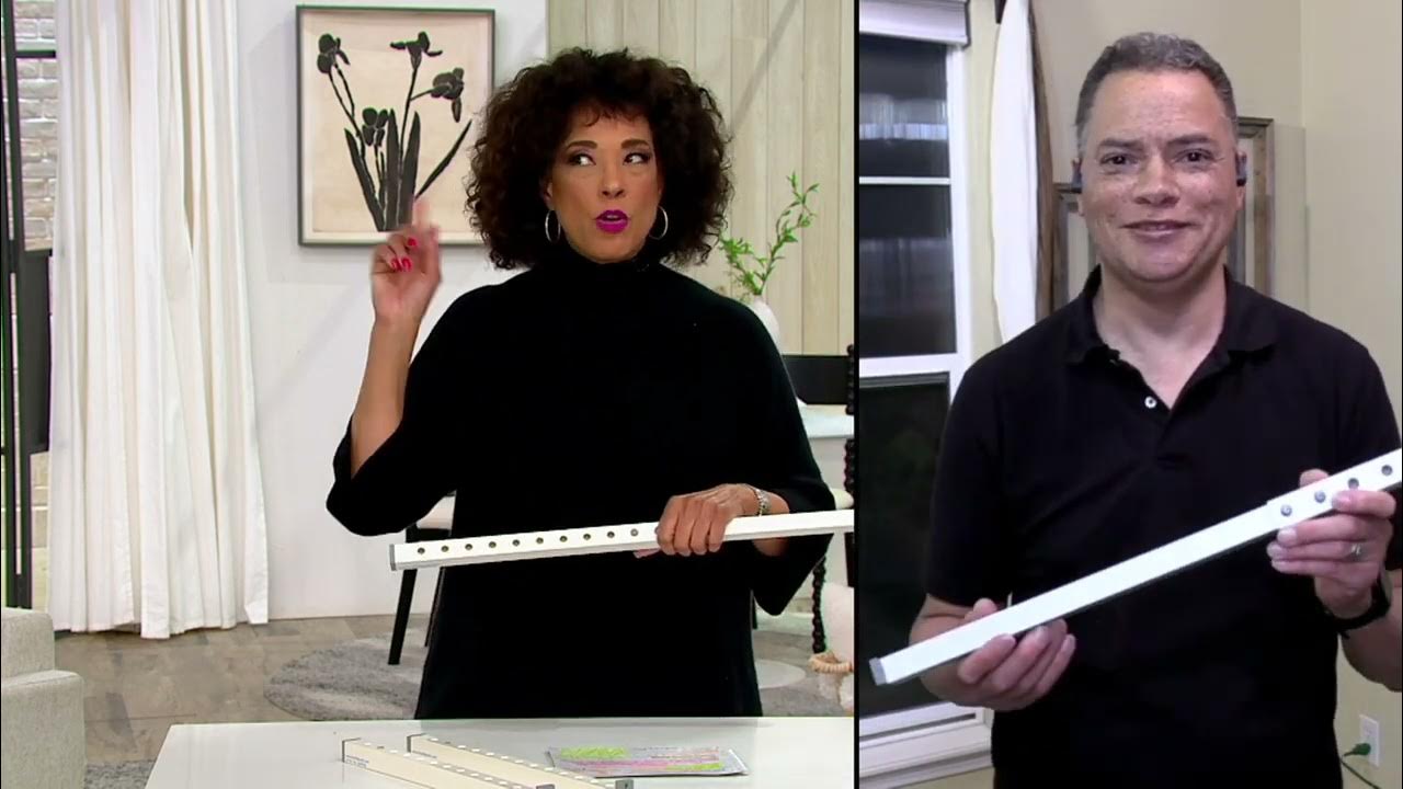 LockIt, BlockIt Set of 3 Window & Door Security Bars on QVC YouTube