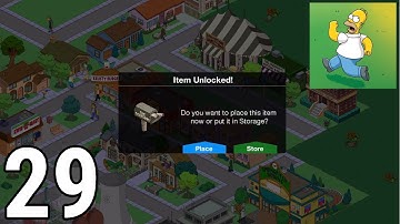 The Simpsons Tapped Out - Full Gameplay / Walkthrough Part 29 (IOS, Android) New Event Items!