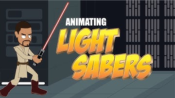 How to animate a light saber in anime studio - MOHO Pro