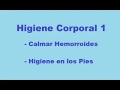 Calmar hemorroides - Higiene en los pies