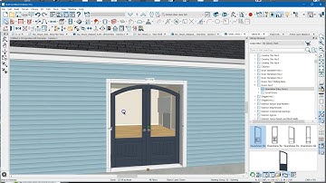 Overcoming Problems - Arch Top Doors - Chief Architect