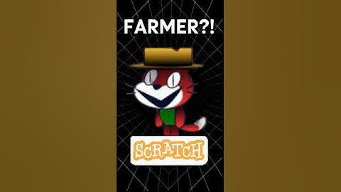 FARMER horror game in scratch?! #scratch #shorts #horrorgame #scarygames #developer
