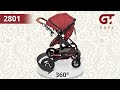 Универсальная коляска 3в1 GT Baby 2801, модификация прогулочная (обзор 360°)