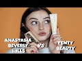 FOUNDATION BATTLE 🥊│FENTY vs ANASTASIA│Wear Test + First Impressions