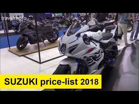 SUZUKI Bikes Prices-list 2018