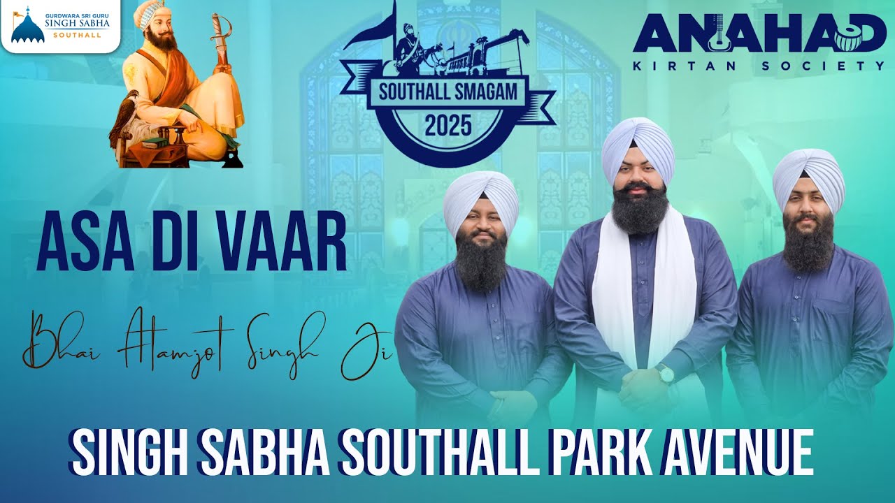 LIVE - Asa Di Vaar | Bhai Atamjot Singh Ji | SGSS Park Avenue| Day 4 |