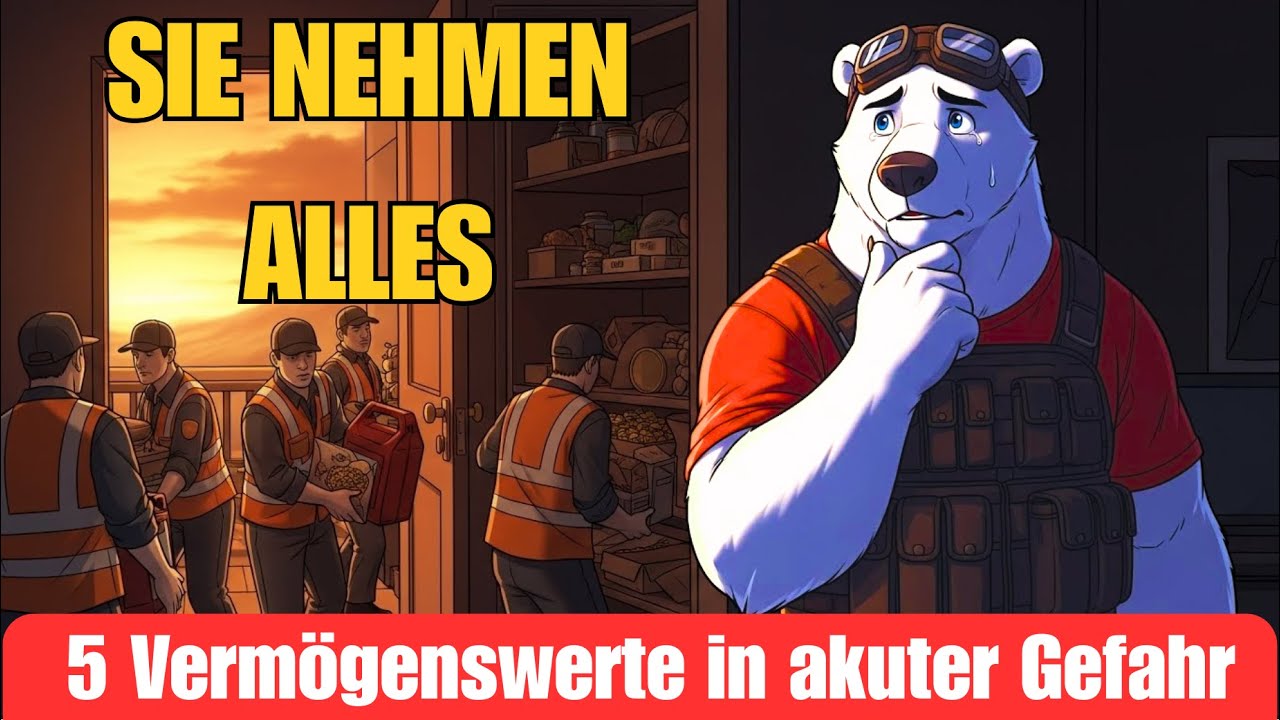 Der Staat wird während einer Krise diese 5 Dinge ZUERST BESCHLAGNAHMEN (Legal)