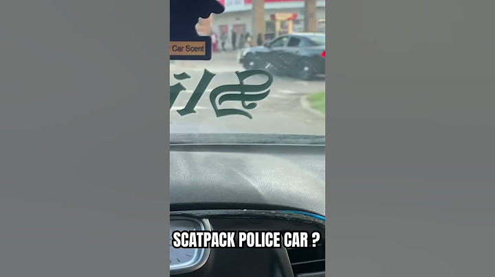 DETROITS OWN SCATPACK POLICE CAR 😂😂🥱 #explore #srt #chrysler300 #srt392 #funny #trending #police