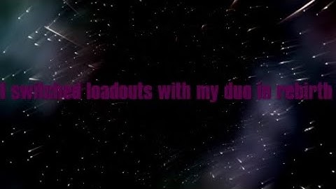 Switching Loadouts With My Duo In Rebirth