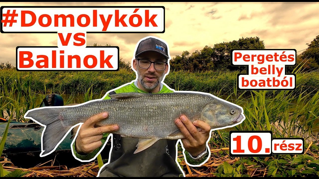 Pergetés belly boatból 10. rész - Óriás balinok, nagy domolykók