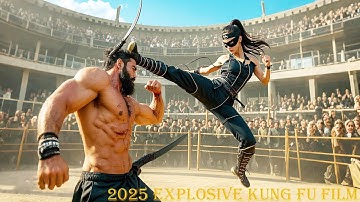 2025 explosive kung fu film:The Japanese look down on Chinese kung fu,only to be defeated by a girl.