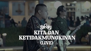 THE RAIN - KITA DAN KETIDAKMUNGKINAN (LIVE) | KURBANKUSTIK @ TAMAN  LITERASI