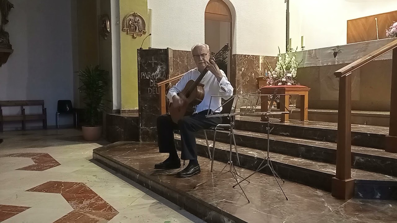 Jaume Torrent.  Tercera Fantasía  Opus 10 de Fernando Sor.  Introducción, tema, y variación