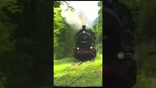 Dampflok Baureihe 57 Durchs Grüne In Den Mai...