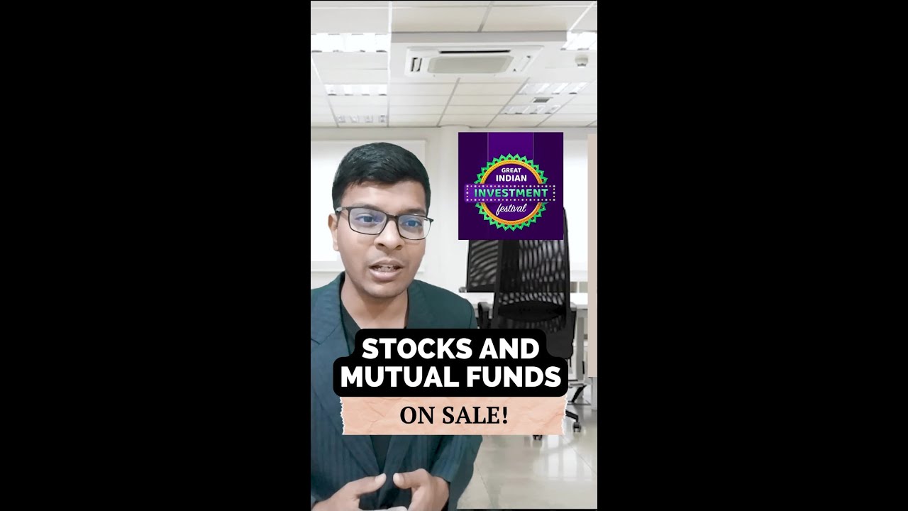 Stock & Mutual Funds on SALE! #shorts #stockmarket