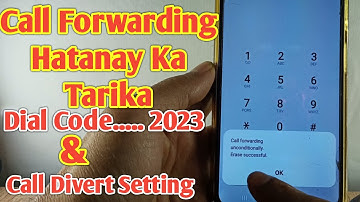 call forwarding kaise hataye 2023 | Call Forwarding khatam karne ka tarika | Call Divert Stop Code