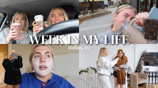 WORK WEEK IN MY LIFE: 6am pilates, book club, acne struggles &amp; trying starbucks holiday drinks