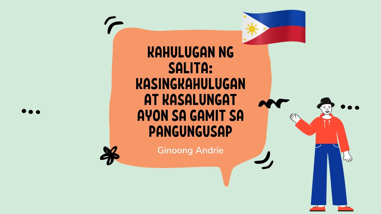 Ano Ang Ibig Sabihin Ng Kasingkahulugan At Kasalungat