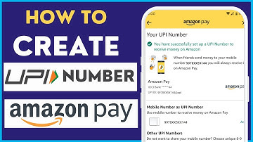 How To Create Amazon Pay UPI Number | Generate Custom 8-9 Digit UPI Number & Share to receive money