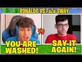 RONALDO Challenged FaZe SWAY To 1v1 Build Fight Then INSTANTLY Regrets It After This Happened!