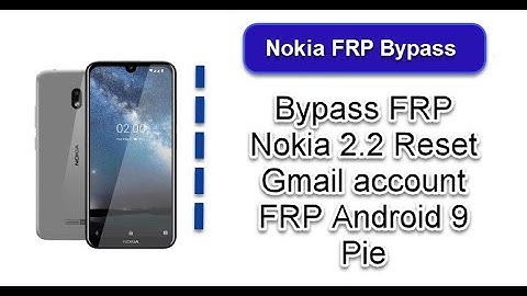 Nokia 2.2 | 3.2 | 4.2 Android ONE FRPBYPASS Without Pc