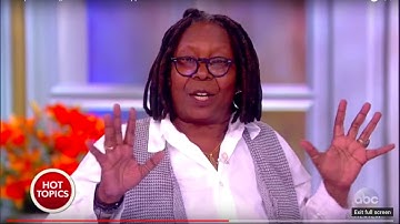 Whoppi Goldberg repsonds to Jeanine Pirro backstage incident on The View