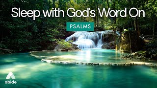 Sleep with God’s Word: Psalm 23 \& Psalm 91 Abide BIBLE SLEEP STORIES \& Bible PSALMS for Deep Sleep