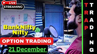 Live Nifty & Banknifty | 21-12-2023 | Option Trading | Live Market Predication |  @growonacademy ​