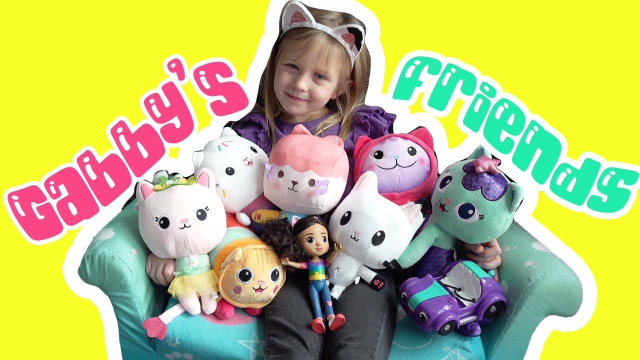 Gabby's Dollhouse DIY Fidget Bracelets and Game Activities with Cakey, Carlita, Baby Box, Mercat