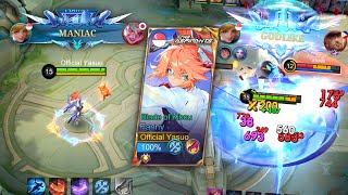 WALL SPAM ERA IS BACK?! FANNY SPELL VAMP UNLIMITED ENERGY = AUTO MANIAC!! | MLBB