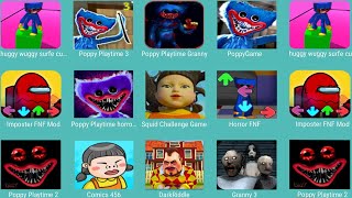 Huggy Wuggy Surfer,Poppy Playtime 3,Poppy Playtime Granny,Poppy Game,Imposter FNF Mod,Poppy Playtime screenshot 5