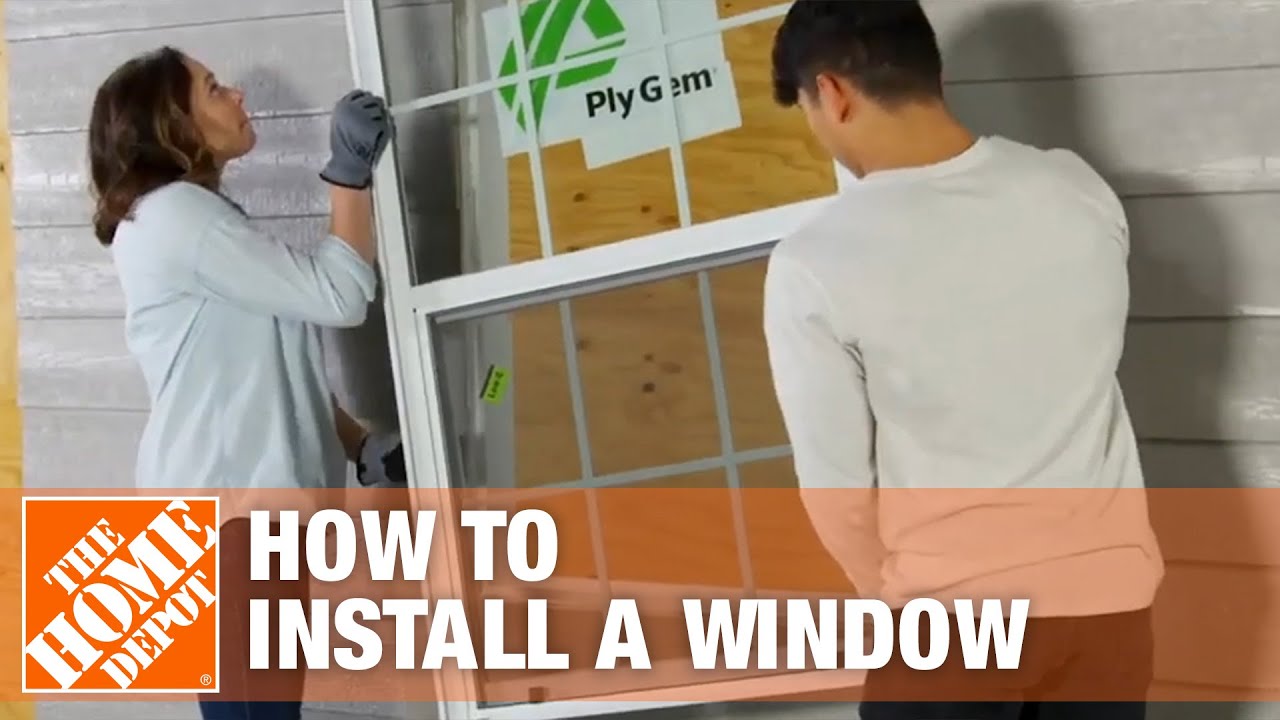 How To Install A Window Removal Installation The Home Depot