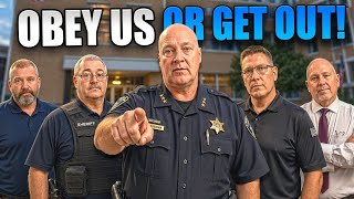 Probation Officer Called 7 Deputies On A Journalist! Big Mistake 
