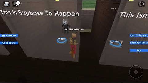 How to get this is suppose to happen and this isn’t suppose to happen badges in piggy rp 2 roblox