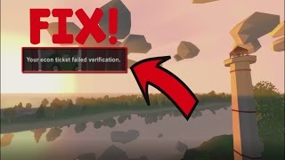 Econ Ticket Failed Verification FIX! |Unturned