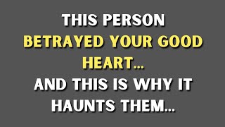 They Betrayed Your Good Heart And This Is Why It Haunts Them... Psychology Facts