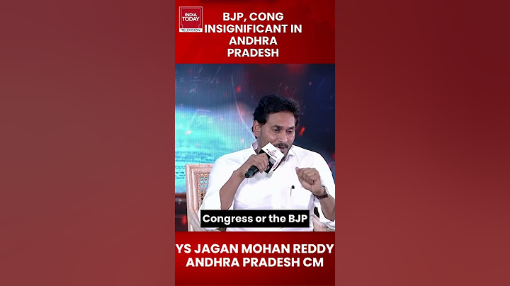 Andhra Pradesh CM YS Jagan Mohan Reddy Exclusive: BJP, Congress Insignificant In Andhra Pradesh