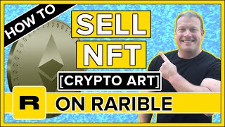 How to Sell NFT Crypto Art on Rarible